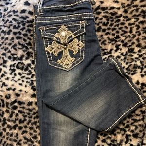 MISS CHIC Original Jean Capri. Size 9. Smoke free home)